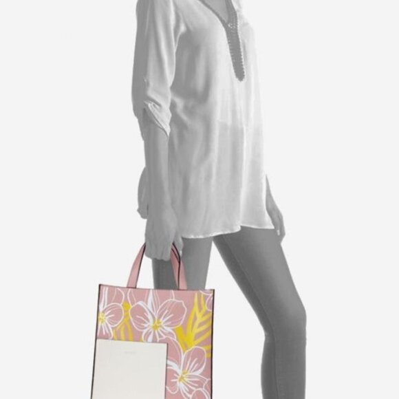 NWT  Tote Shoulder bag laptop carrier Vegan black - Picture 4 of 4